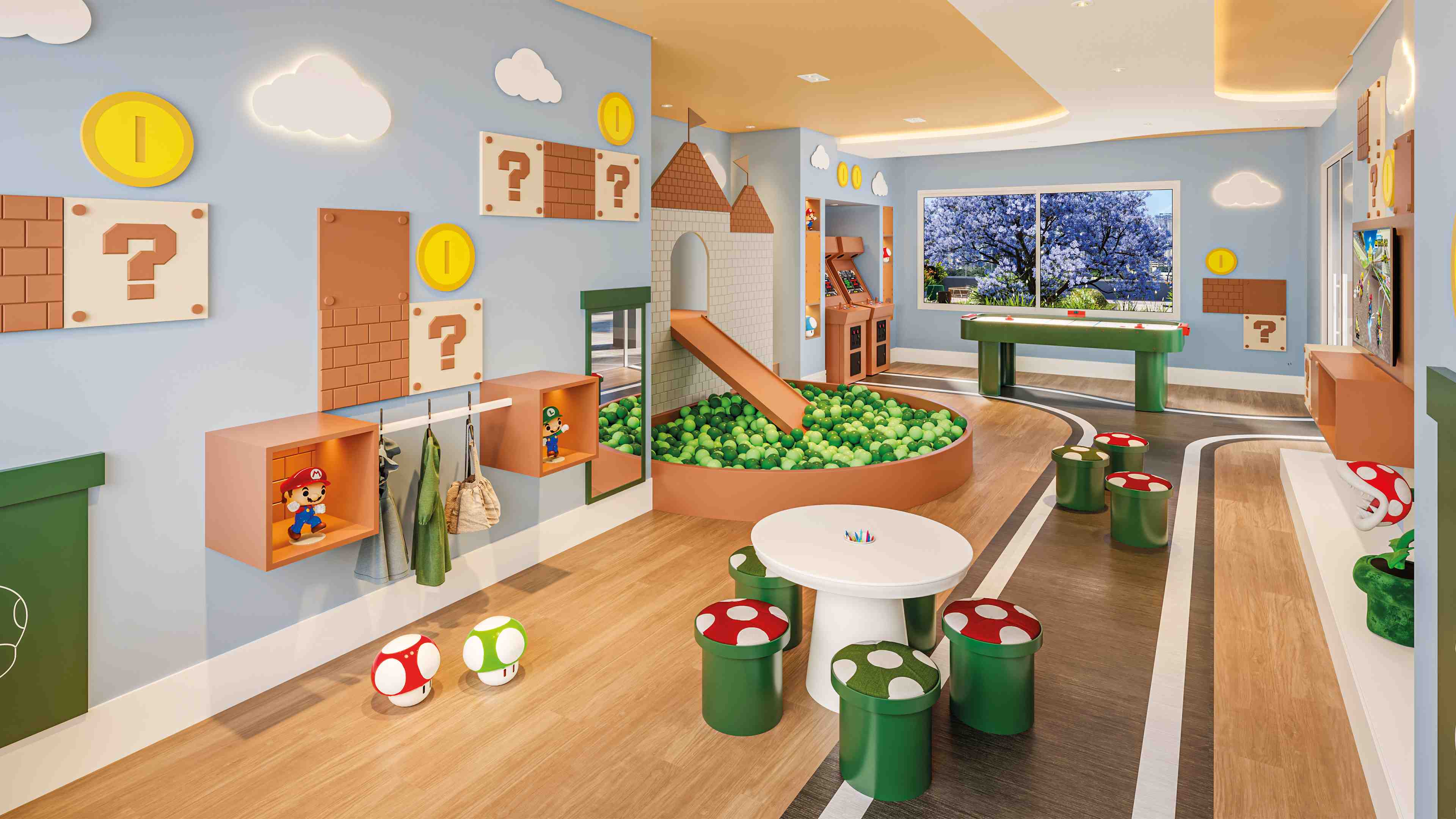 Brinquedoteca temática infantil